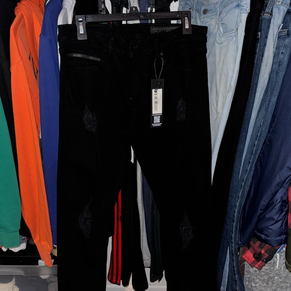Size 32 Rockstar jeans Stacked flare jeans.